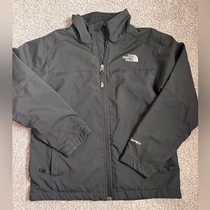 The North Face BOYS Medium Black Fleece Lined Jacket
